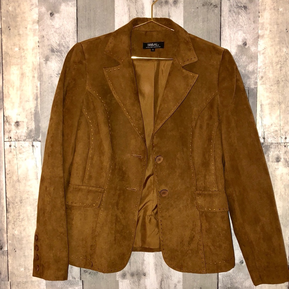 Tribal Fiat En Chine Jacket Size 4